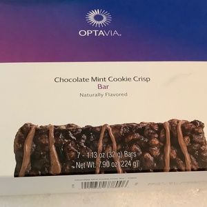 OPTAVIA | Chocolate Mint Cookie Crisp Bars Box of 7 BIUB 3/11/22